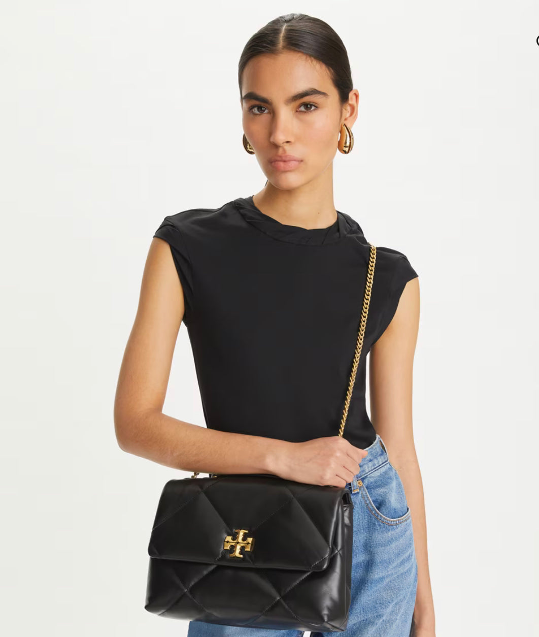 Tory Burch Kira Diamond Quilted Convertible Shoulder Bag