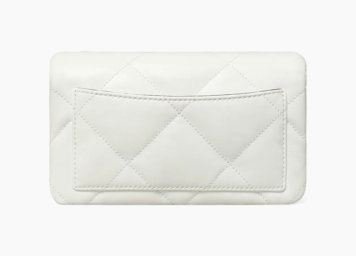 Kira Diamond Leather Chain Wallet