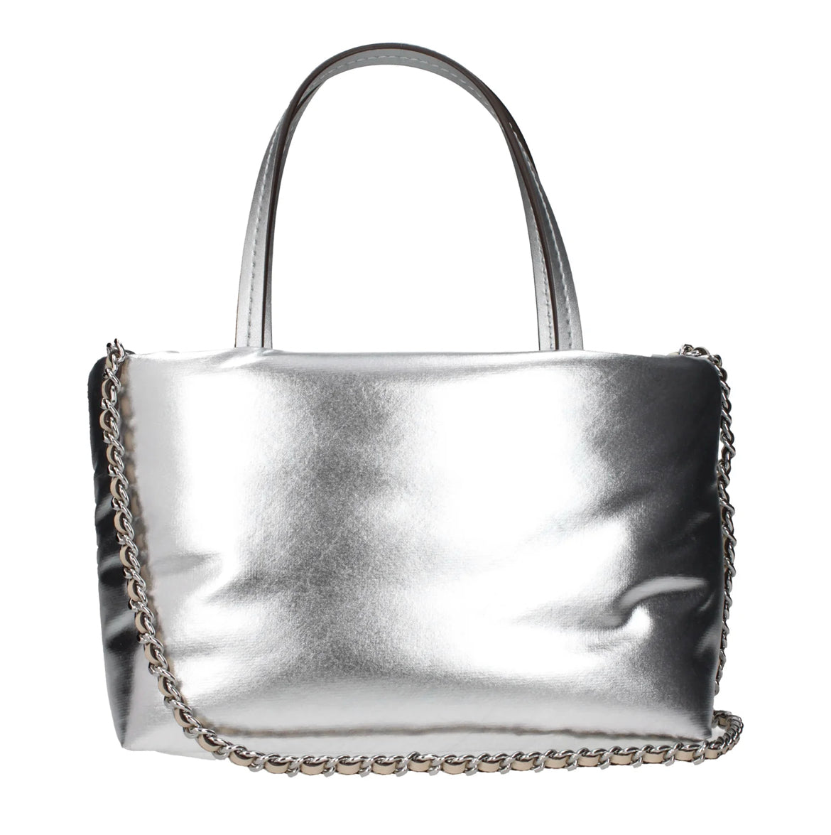 Tory Burch Metallic Puffy Tote