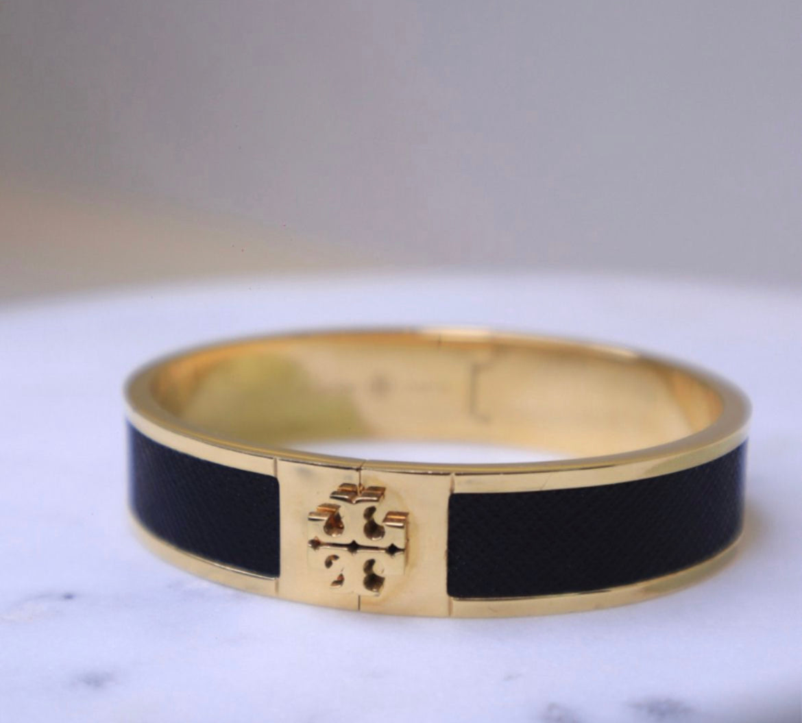 Tory Burch - Leather Inlay Cuff