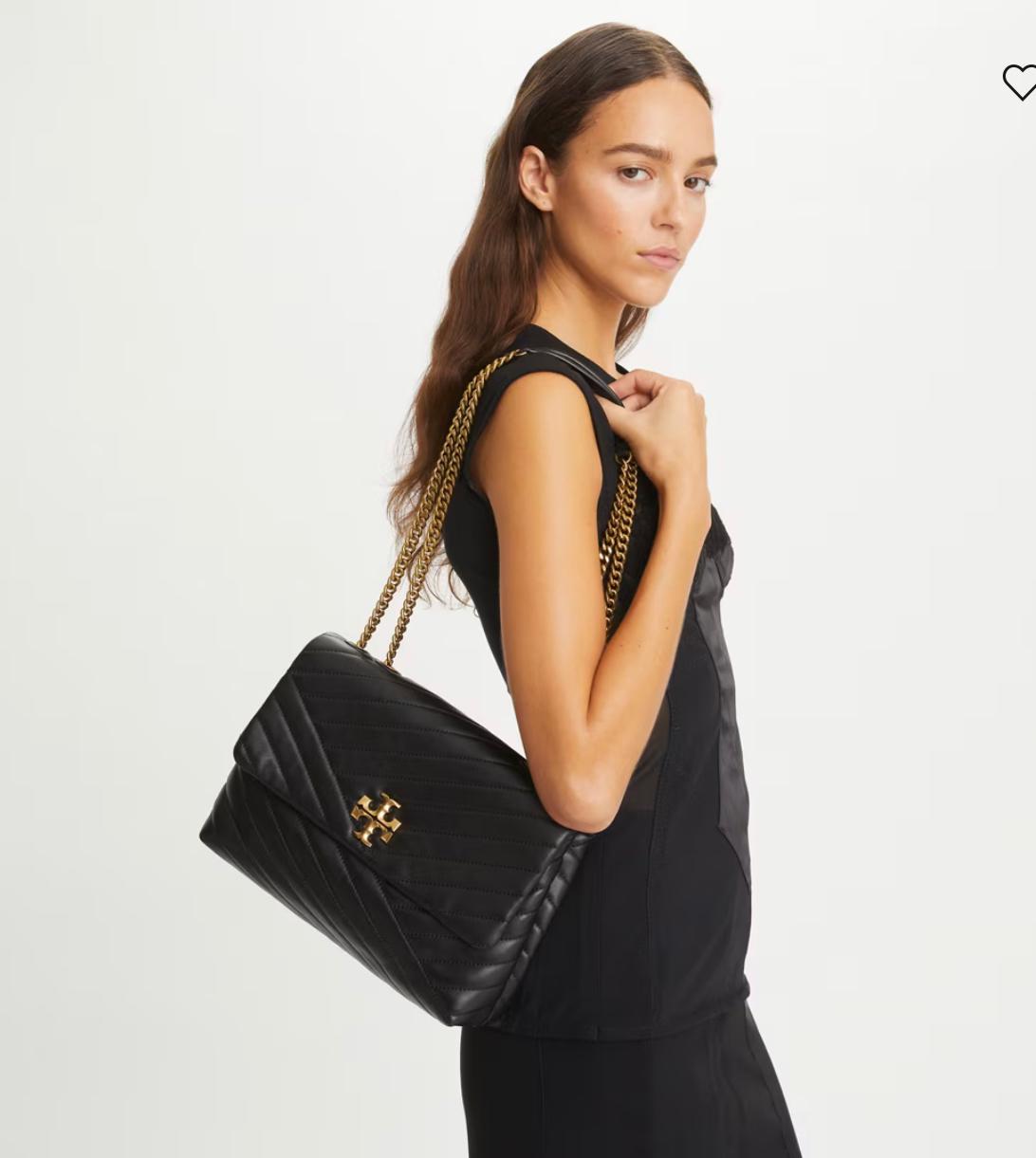 Kira Chevron Convertible Shoulder Bag