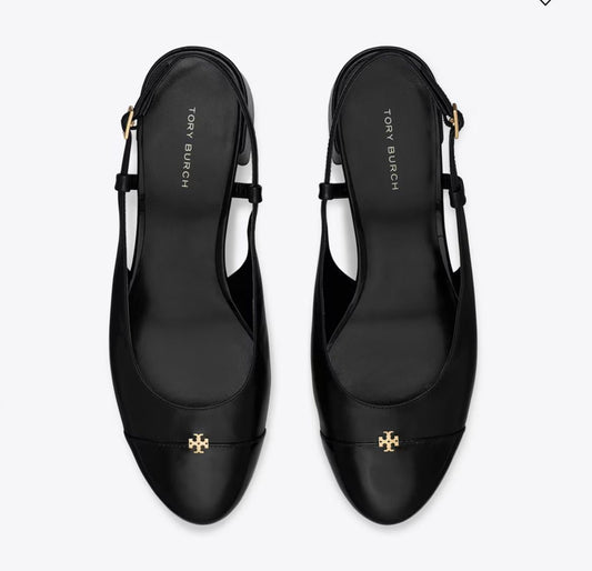 CAP-TOE SLINGBACK