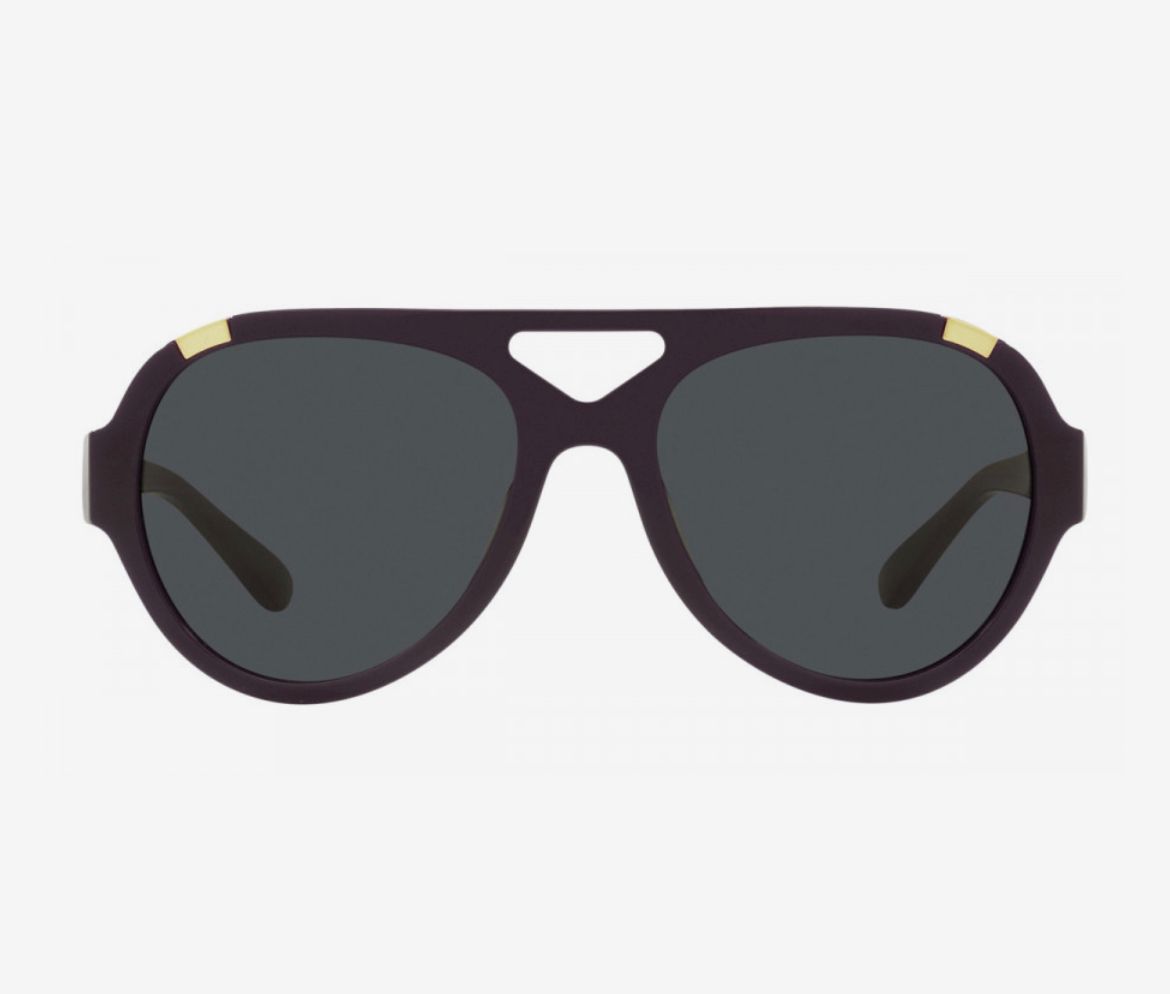 Tory Burch-Geometric Aviator Sunglasses