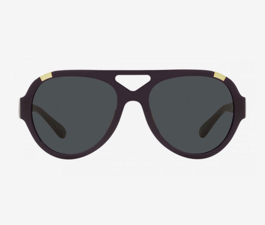 Tory Burch-Geometric Aviator Sunglasses